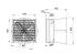 Multifan Galvanized box fans 130 cm 1400 W V4D13D2M10238