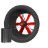 Shaft fan, Multifan, 50 Hz (H6D92G0M10500)