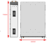 SIPANI 51.2v 300 А/Ч батарея Power Wall Ess для солнечных систем Powerwall