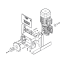 Technical System Motor for chain CDU R1, 2.2 kW Worm, 36 m/min, BL (VAD188323)