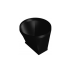 Roxell Upper plastic receiving funnel (15 degrees), (03102076) 03000577