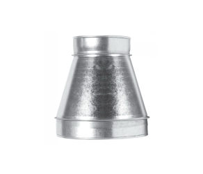 Reducing adapter 150 x 90 hot-dip galvanizing - Фото