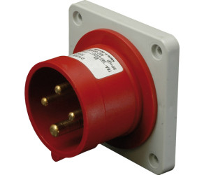 ETI Вилка встраиваемая ERR-3243 IP44 (32A, 400V, 3P+PE) 004482112 - Фото