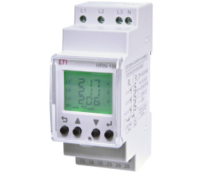 ETI Multifunctional voltage monitoring relay HRN-100 (3F, 2x5A_AC1) 002470303 - Фото