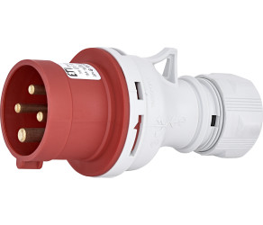ETI Силовой разъем кабельный EV-1643 IP44 (16A, 400V, 3P+PE) 004482017 - Фото