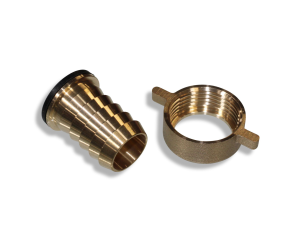 Hose Fitting 3/4 x 19, MS, 2/3, Flat Seal Lubing (30-00-3122) - Фото