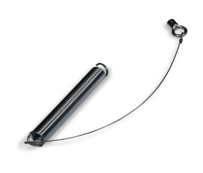 Big Dutchman Cable 1mm stainless steel with tension spring and M6 wing nut 83-00-7148 - Фото