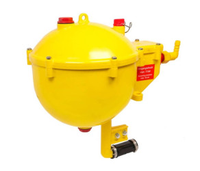Ball tank with flush system for middle connection Lubing (4223-00) - Фото