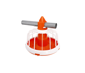 Кормушка для бройлера Ø320 мм с низким конусом и решеткой с 12 спицами - Фото