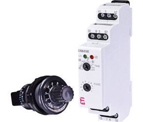 ETI Multifunctional time relay CRM-91HE UNI 12-240V AC/DC (1x16A_AC1) 002470085 - Фото