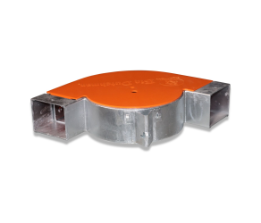 Big Dutchman Corner bend 90 degrees BD2000 galvanized cage 83-02-9464 - Фото