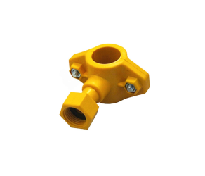 Clamp with cap nut 1/2 for pipe D25 Lubing (4378-00) - Фото