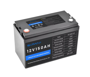 SIPANI 150 А/Ч аккумулятор Lifepo4, литиевый аккумулятор 128V - Фото