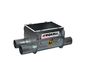 Roxell Double loading chute with closing plate, FA90 13203005 - Фото