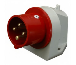 ETI Вилка встраиваемая угловая ER-1643 IP44 (16A, 400V, 3P+PE) 004482130 - Фото