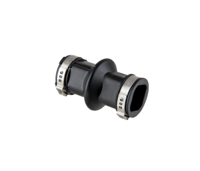Hydraulic coupling for nipple pipe 28mm complete with clamps - Фото