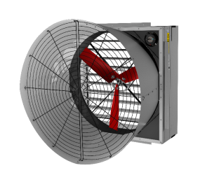 Вентилятор настінний, MULTIFAN, 1600 Вт (V4D1512M10238) - Фото