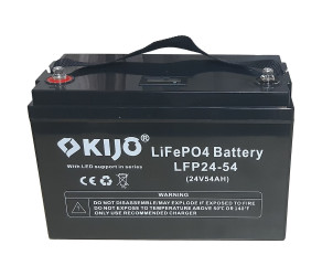 Kijo Літій-залізо-фосфатний акумулятор LiFePO4 25 В 54 А/г - Фото