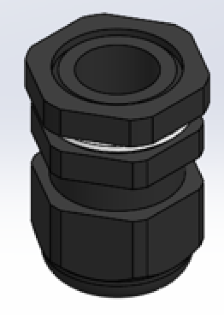 Ermaf M20 cable gland complete (N70300140)