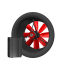 Multifan High pressure fans 63 cm 1100 W H6D6352M10500