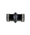 Hydraulic coupling for nipple pipe 28mm complete with clamps
