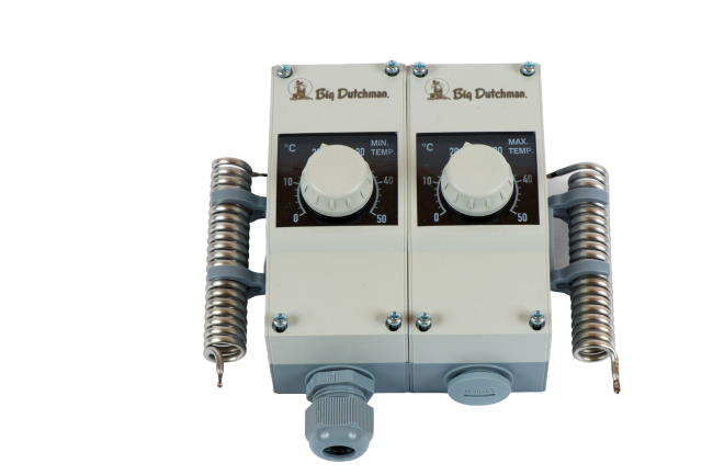 Big Dutchman Термостат Alarm heatTherm doppelt макс.- мін. 91-00-3907
