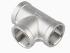 Big Dutchman Tee 90° 1/2" stainless steel. 21-04-0457