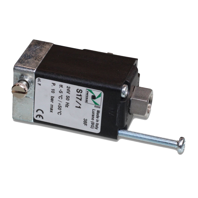 Big Dutchman Solenoid valve 24V 50Hz 3/2-way S17/1 pneumatic. 83-03-0884