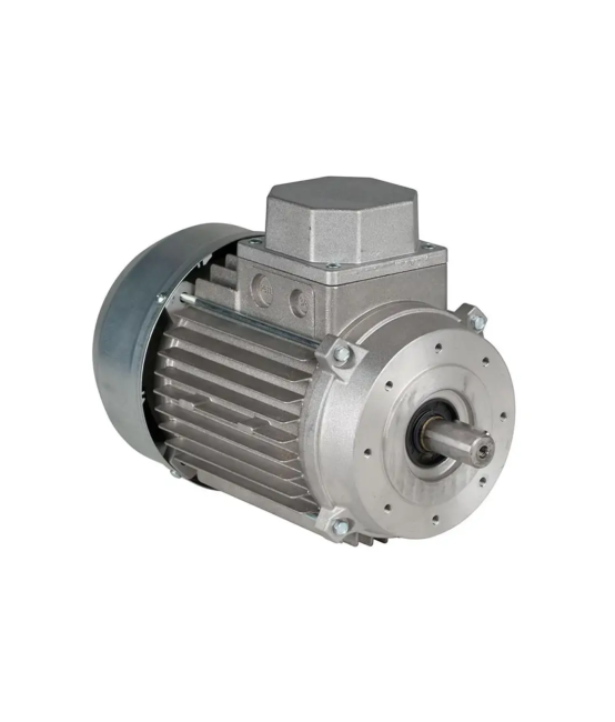 Motor 380 V, 3 phase, 50 Hz, 1.1 kW, with plate and pulley for fan 1380x1380 mm.