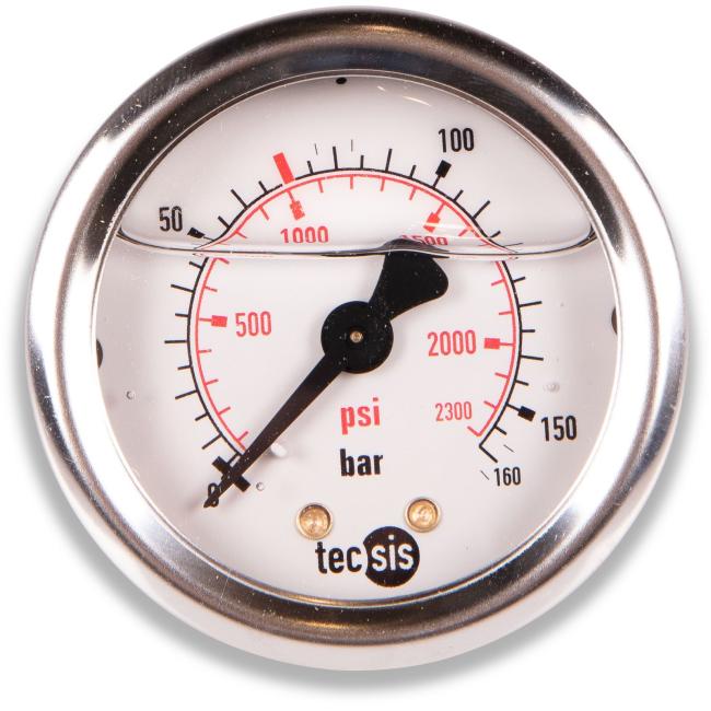 Big Dutchman Pressure gauge 160 bar 1/4" for pump assembly type S. 61-00-4128