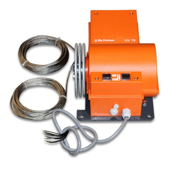 Big Dutchman Winch motor 24V CL-75A-3. 60-43-2046