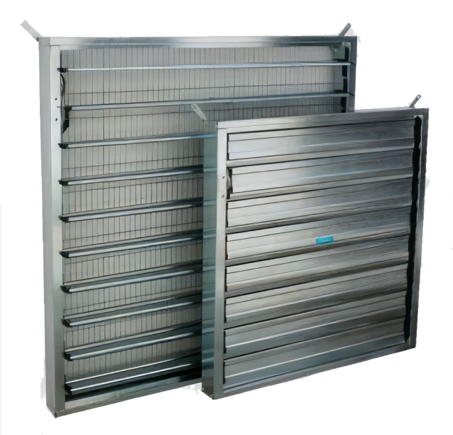 Blinds SMT50 including winch motor 230V Munters 60-20-1195