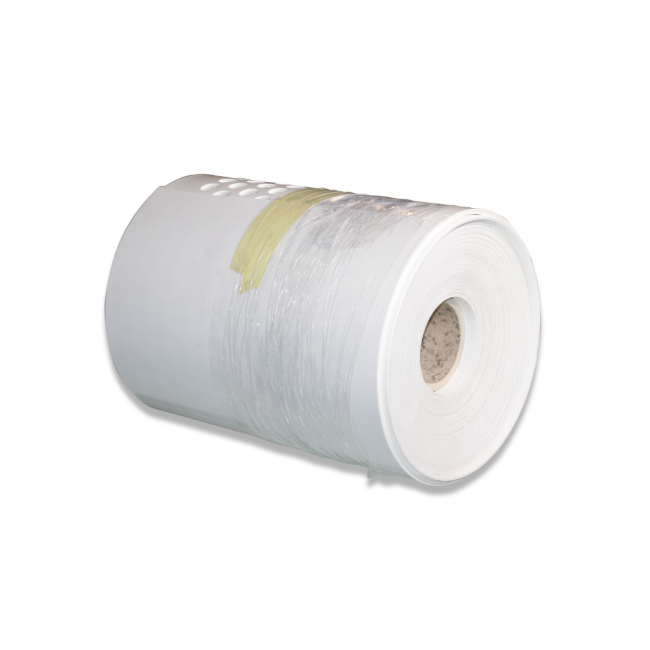 Polypropylene egg collection belt, 350x1.3 - 30m white Barbieri 36-00-3843