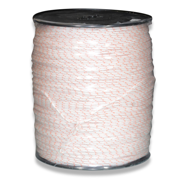 Big Dutchman Hanging rope 5 mm PES (polyester) white-yellow-hot braid 83-18-7349