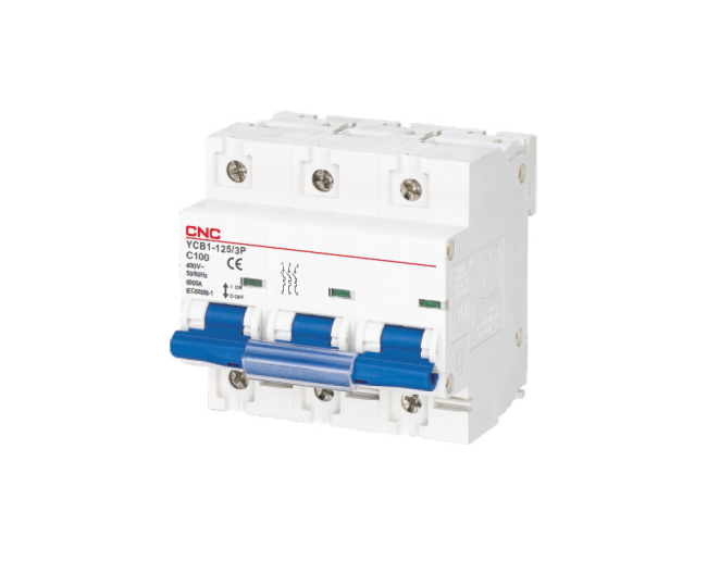 CNC Automatic modular switch YCB1-125 3P 100A 6kA type D, 00-00001624