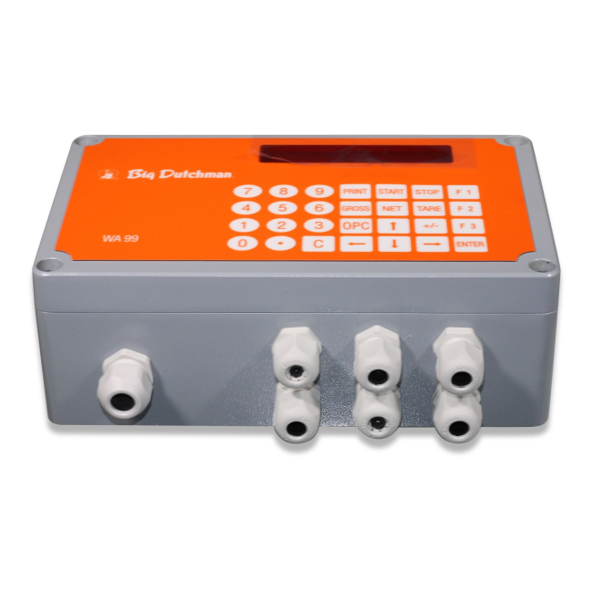 Big Dutchman Weight signal amplifier WA991 with keyboard + 1 relay. 20-00-3364