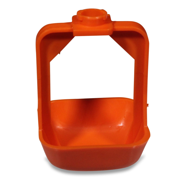 Drip bowl orange without NE pipe clamp Lubing (30-00-3449)