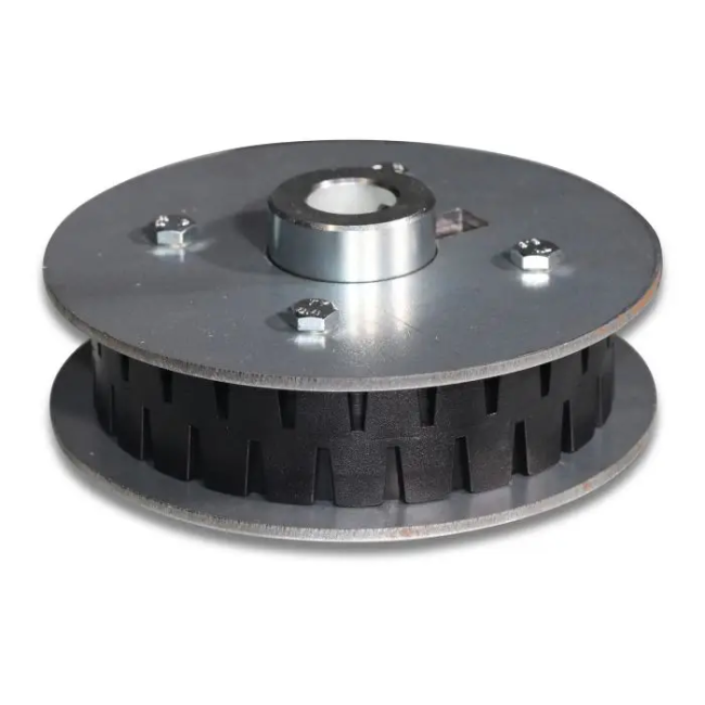 Big Dutchman Running wheel 120/20 mm set for feed cart. 83-03-3503