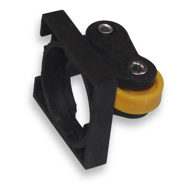 Big Dutchman Contact roller with bracket for AR LS-X cable relay contactor. 91-00-1194