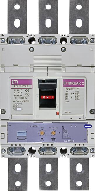 Circuit breaker, ETI, 1000A (004672210)