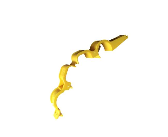 Conduit hanger d=26.7 - 22x22 / 3/4" yellow Lubing (4327-00)