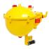 Ball tank with flush system for middle connection Lubing (4223-00)