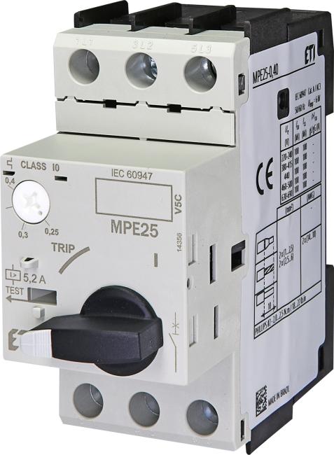 ETI Motor protection circuit breaker MPE25-0,40 004648003