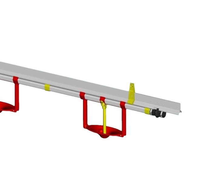 Turkey drinking line, 3 m, Lubing (4084)