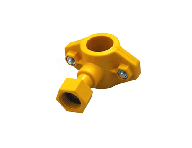 Хомут з накидною гайкою 1/2" для труби D.3/4» Lubing (4379-00)