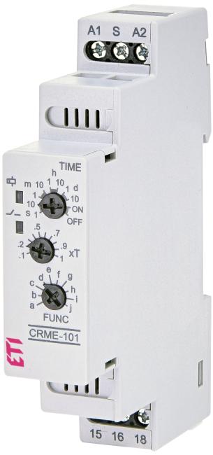 ETI Multifunctional time relay CRME-101 (12-240V AC/DC, 1x16A_AC1) 002471557