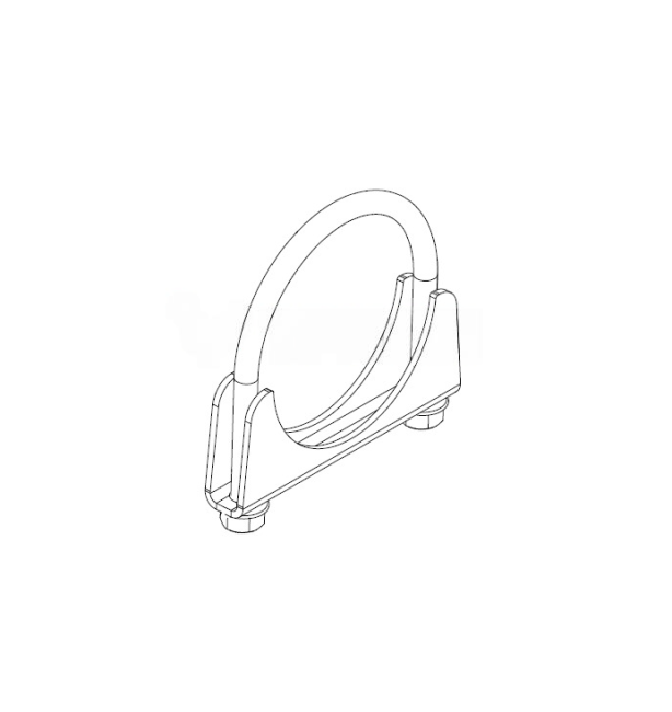 Roxell Трубный хомут в сборе D95мм. 03200029